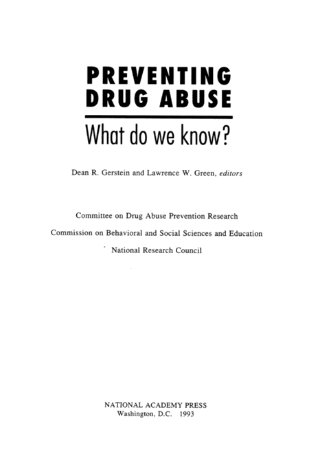 essay on how to prevent drug abuse