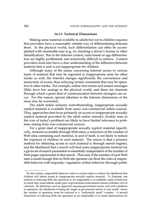482px x 710px - 14. Findings, Conclusions, and Future Needs | Youth, Pornography, and the  Internet |The National Academies Press