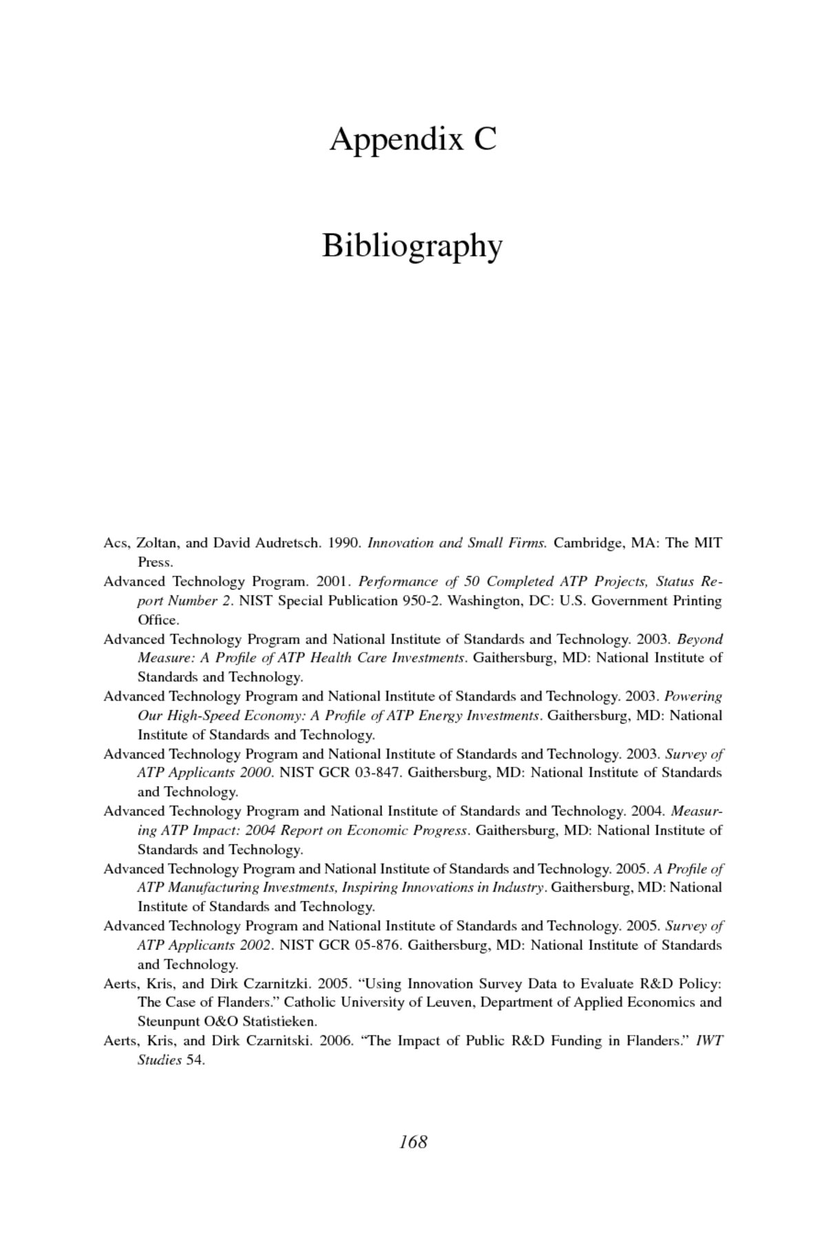 another term for bibliography in research