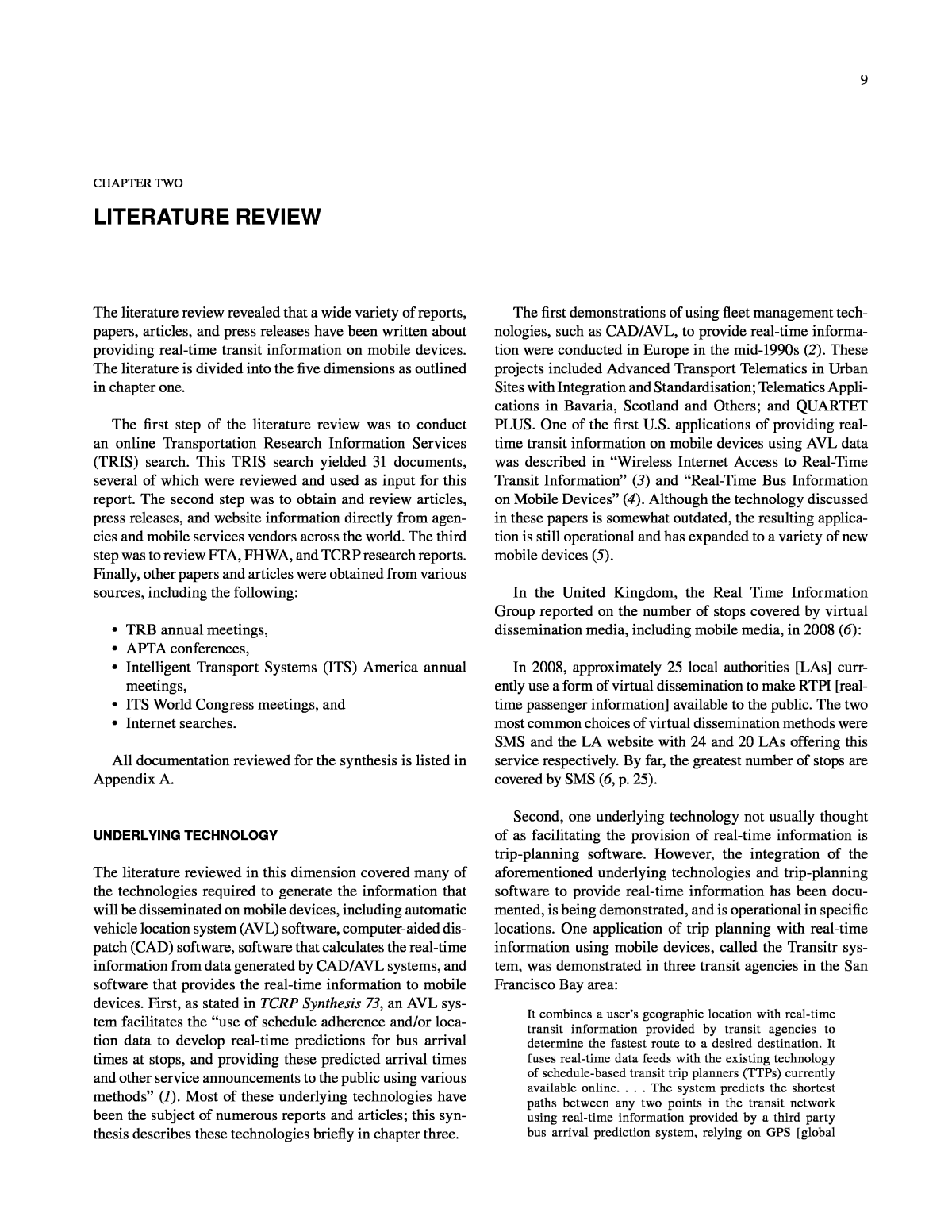literature review for mobile phone