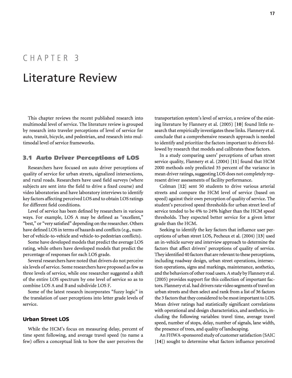 best literature review example