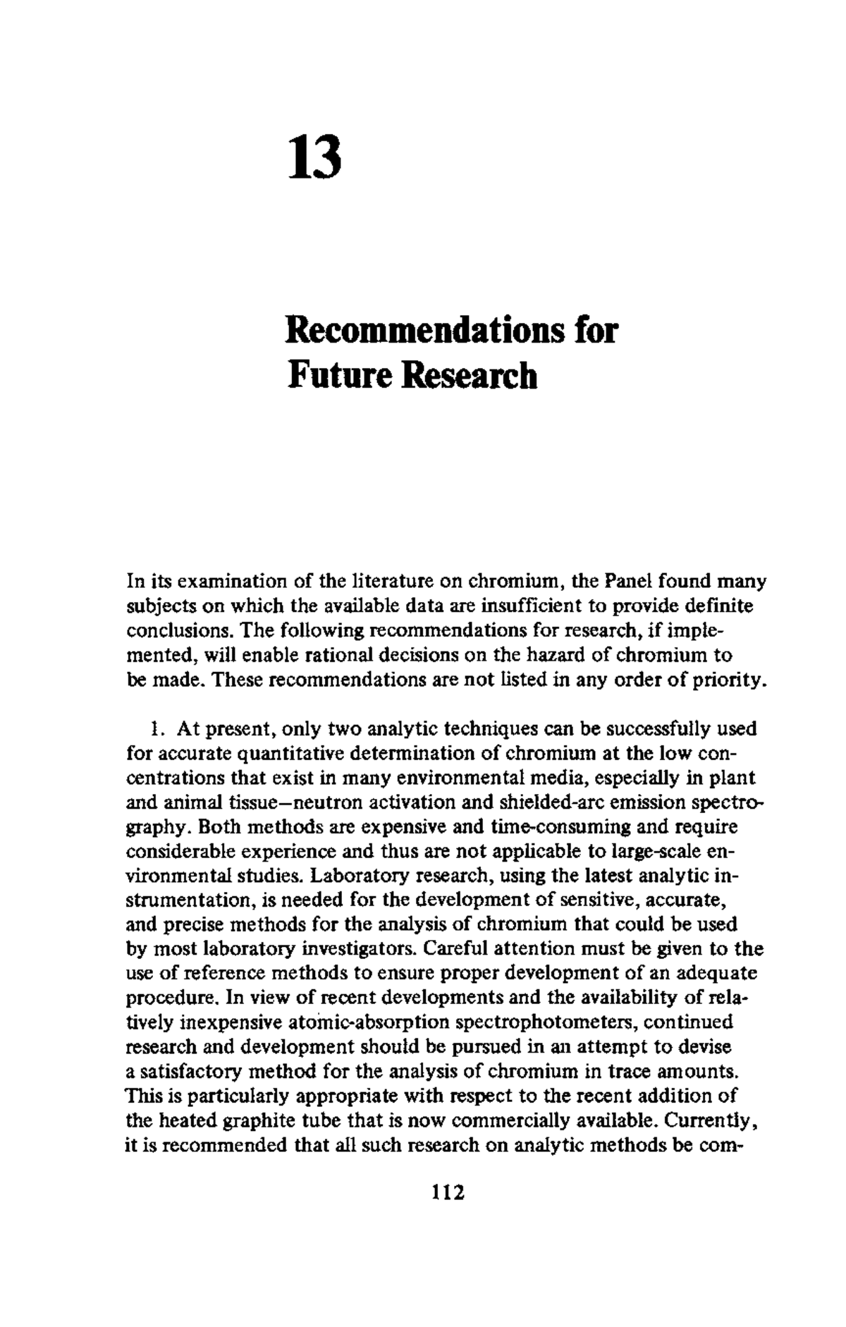 recommendation for future research example