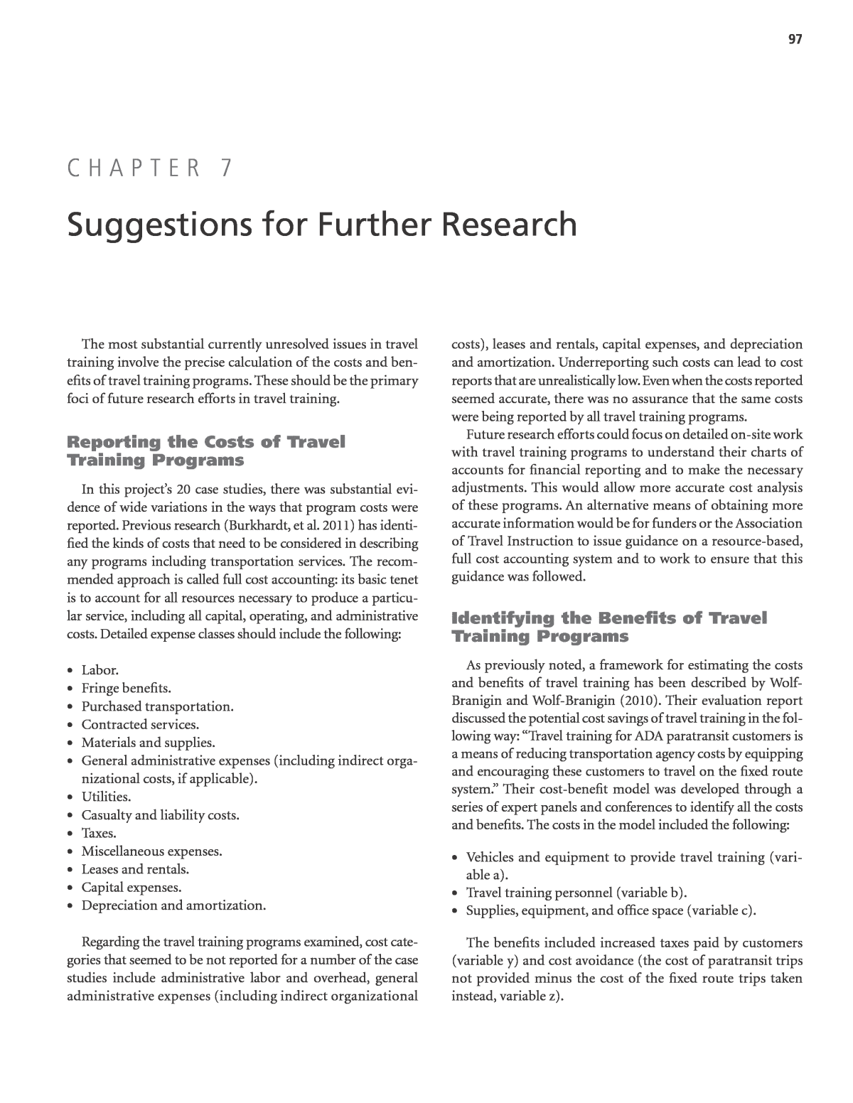 suggestions for further studies in research