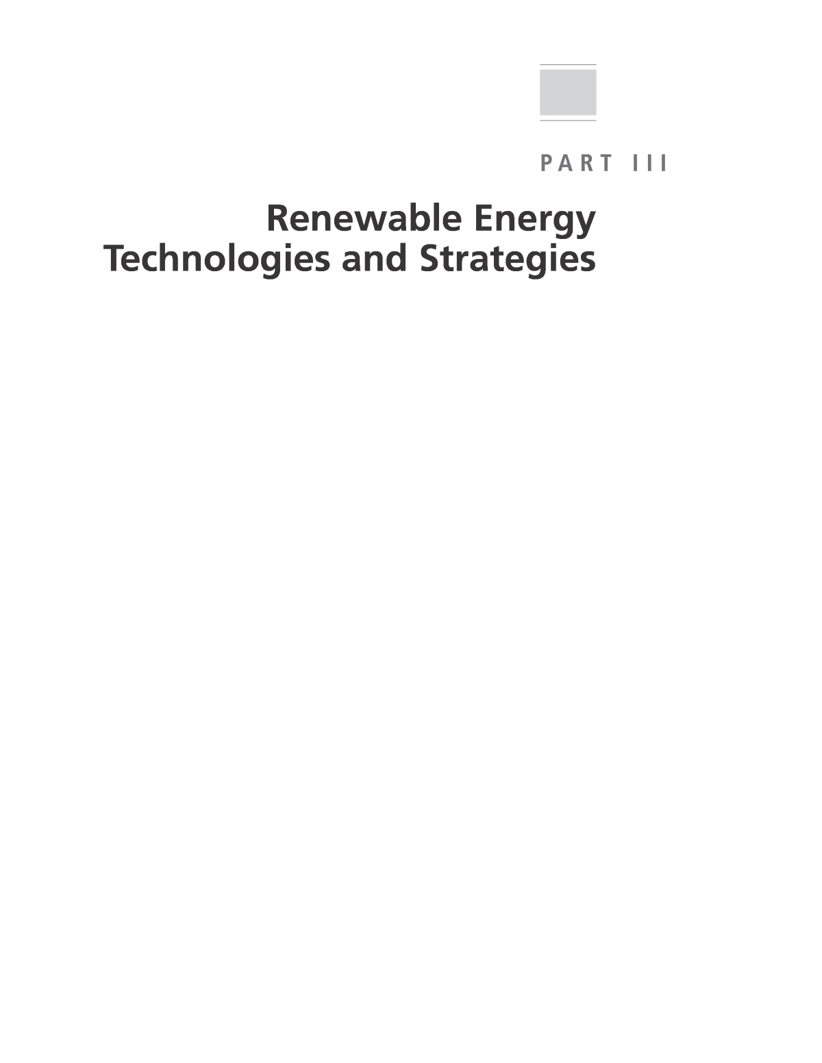 Part III - Renewable Energy Technologies and Strategies, Renewable Energy  Guide for Highway Maintenance Facilities