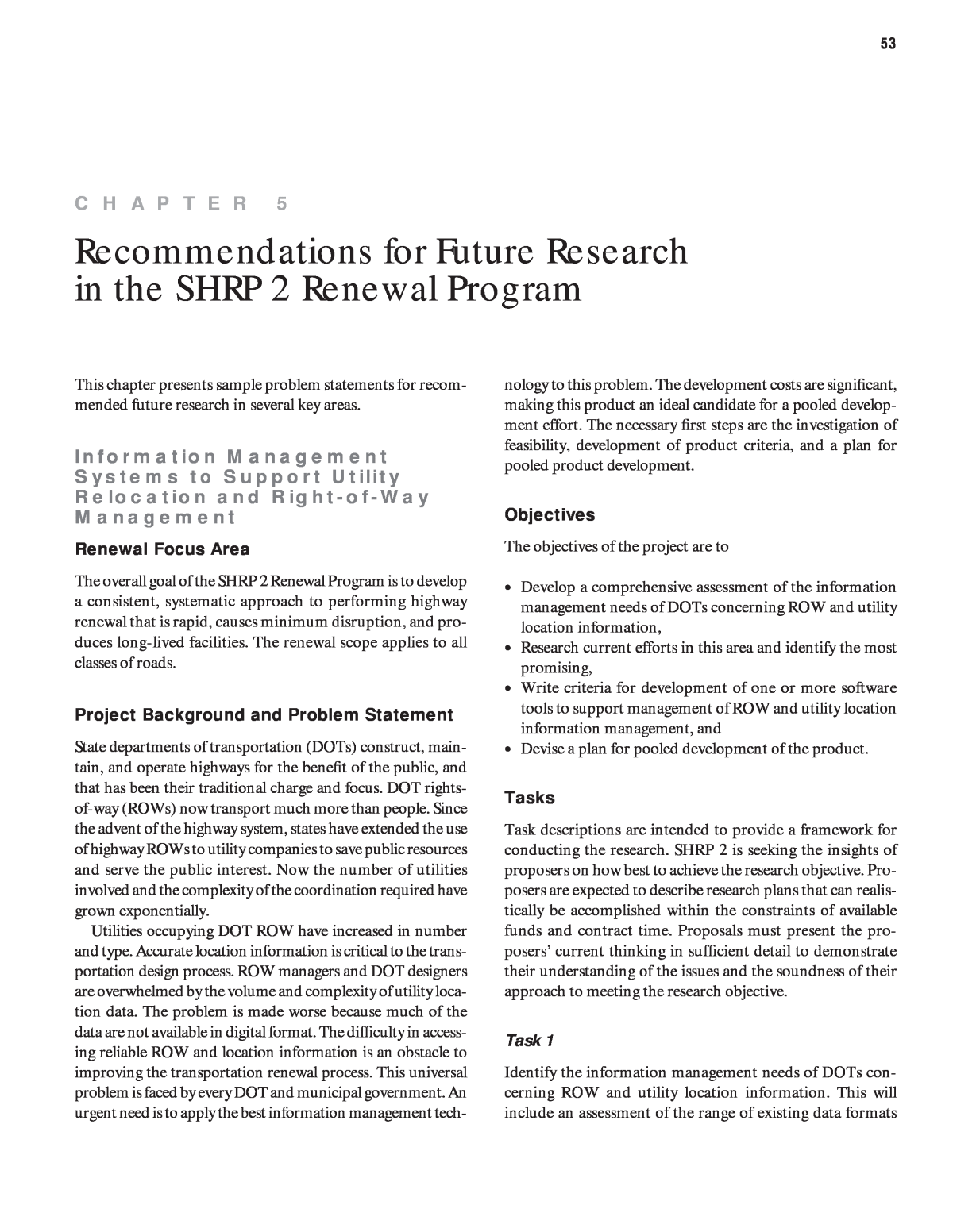 recommendations for future research priorities