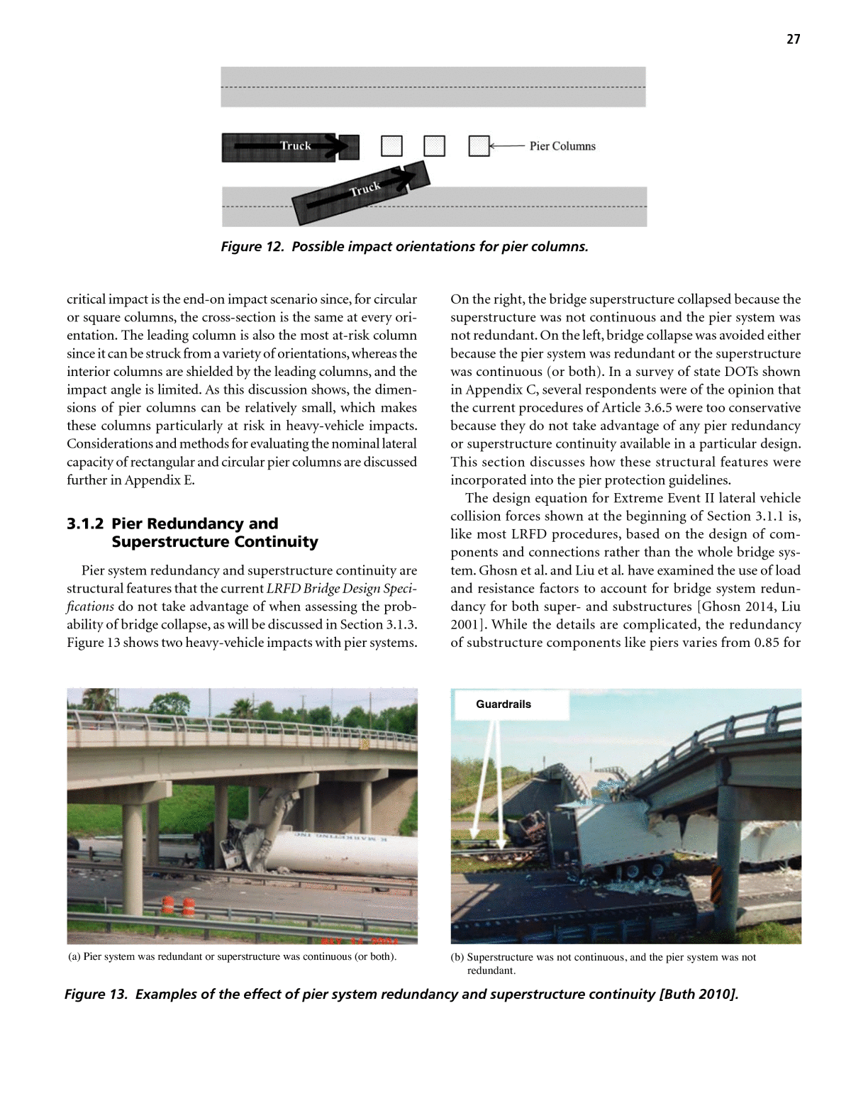 Chapter 3 - Discussion of Proposed LRFD Bridge Design Pier