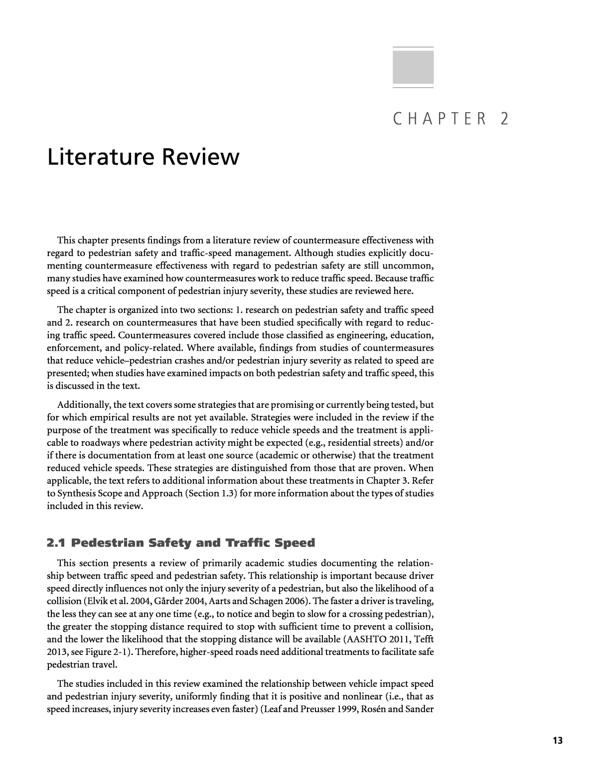 What Is Learning? A Review of the Safety Literature to Define