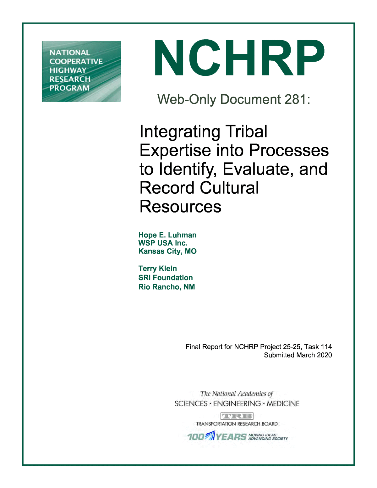 Tribal Resources