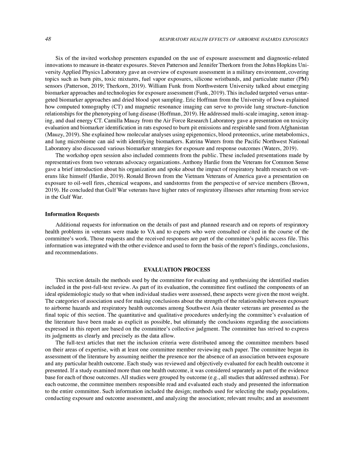3 Evaluation of the Evidence Base and Background of Major Studies and ...