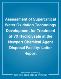 Assessment of Supercritical Water Oxidation Technology Development for Treatment of VX Hydrolysate at the Newport Chemical Agent Disposal Facility: Letter Report