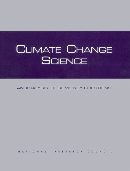 Cover: Climate Change Science: An Analysis of Some Key Questions