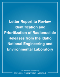 Letter Report to Review Identification and Prioritization of Radionuclide Releases from the Idaho National Engineering and Environmental Laboratory