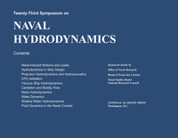 Cover Image:Twenty-Third Symposium on Naval Hydrodynamics
