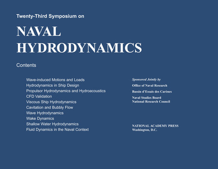 Cover: Twenty-Third Symposium on Naval Hydrodynamics