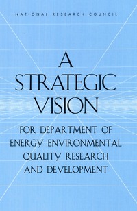 A Strategic Vision for Department of Energy Environmental Quality Research and Development