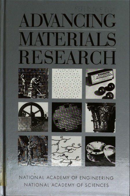 Cover: Advancing Materials Research