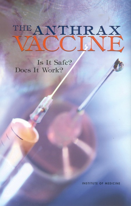 Cover: The Anthrax Vaccine: Is It Safe? Does It Work?