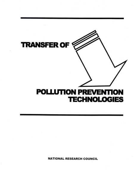 Cover: Transfer of Pollution Prevention Technologies