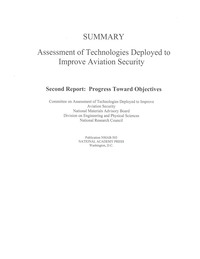Summary: Assessment of Technologies Deployed to Improve Aviation Security: Second Report: Progress Toward Objectives