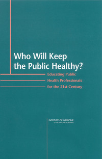 Cover Image:Who Will Keep the Public Healthy?