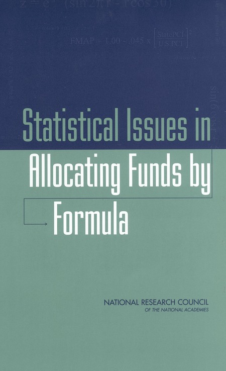 Cover: Statistical Issues in Allocating Funds by Formula