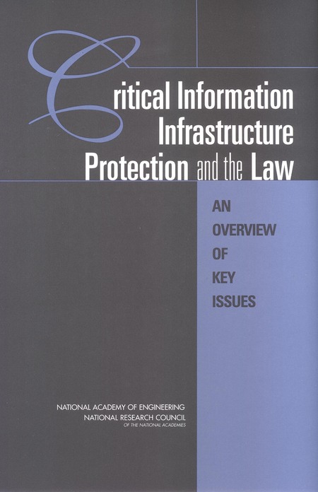 Cover: Critical Information Infrastructure Protection and the Law: An Overview of Key Issues