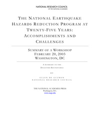 Cover Image:The National Earthquake Hazards Reduction Program at Twenty-Five Years