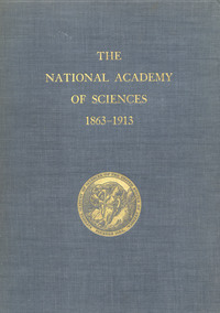 Cover Image: A History of the First Half-Century of the National Academy of Sciences