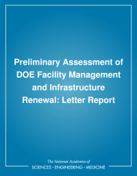 Preliminary Assessment of DOE Facility Management and Infrastructure Renewal: Letter Report