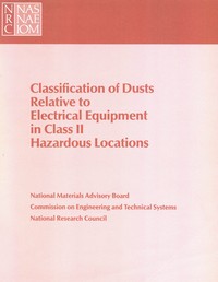 Classification of Dusts Relative to Electrical Equipment in Class II Hazardous Locations