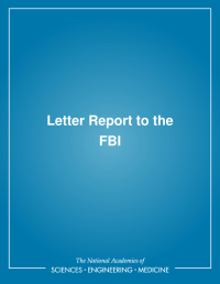 Letter Report to the FBI