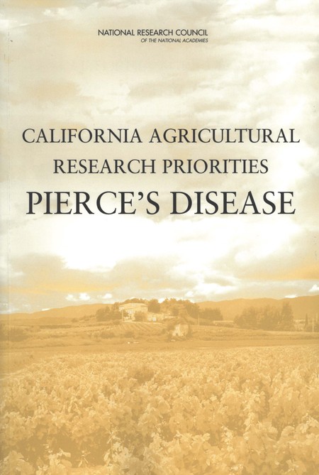 Cover: California Agricultural Research Priorities: Pierce's Disease