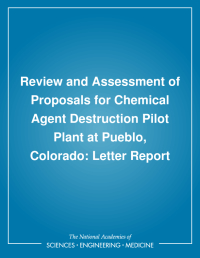 Review and Assessment of Proposals for Chemical Agent Destruction Pilot Plant at Pueblo, Colorado: Letter Report