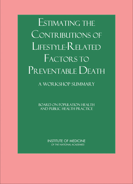 Estimating the Contributions of Lifestyle-Related Factors to Preventable Death: A Workshop Summary