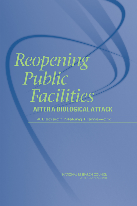 Cover: Reopening Public Facilities After a Biological Attack: A Decision Making Framework