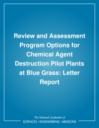 Review and Assessment Program Options for Chemical Agent Destruction Pilot Plants at Blue Grass: Letter Report