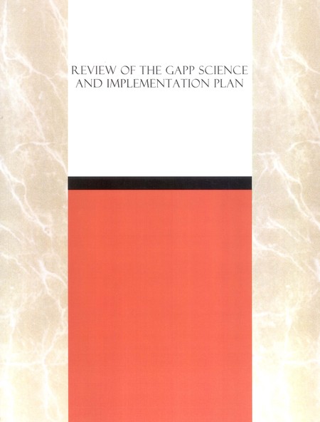 Review of the GAPP Science and Implementation Plan