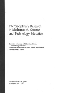 Interdisciplinary Research in Mathematics, Science, and Technology Education