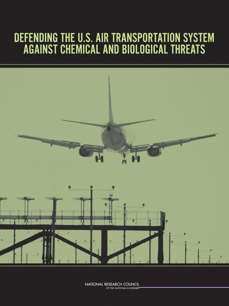 Cover: Defending the U.S. Air Transportation System Against Chemical and Biological Threats