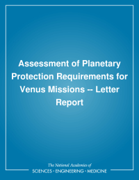 Assessment of Planetary Protection Requirements for Venus Missions: Letter Report
