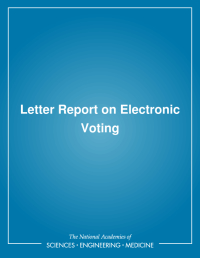 Letter Report on Electronic Voting