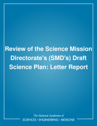 Cover Image: Review of the Science Mission Directorate's (SMD's) Draft Science Plan