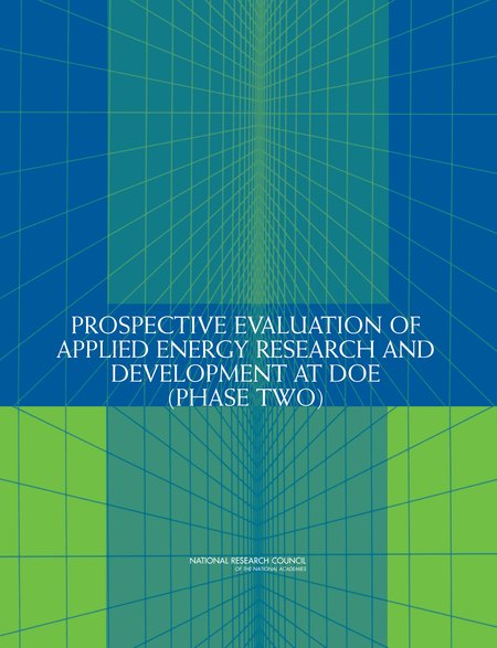 Cover: Prospective Evaluation of Applied Energy Research and Development at DOE (Phase Two)