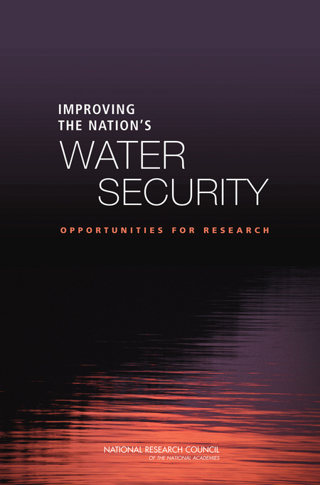 Cover: Improving the Nation's Water Security: Opportunities for Research