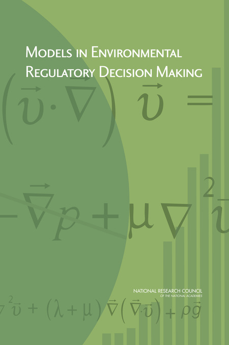 Cover: Models in Environmental Regulatory Decision Making