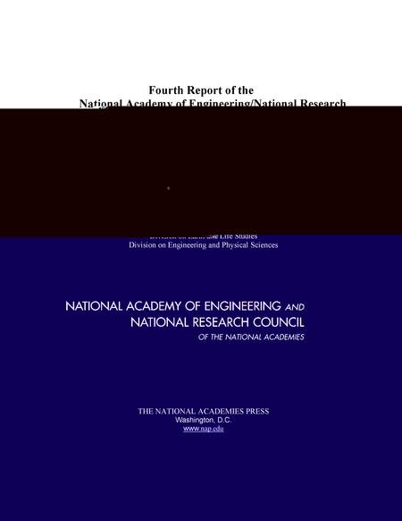 Fourth Report of the National Academy of Engineering/National Research Council Committee on New Orleans Regional Hurricane Protection Projects: Review of the IPET Volume VIII