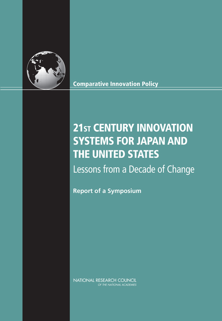 Cover: 21st Century Innovation Systems for Japan and the United States: Lessons from a Decade of Change: Report of a Symposium