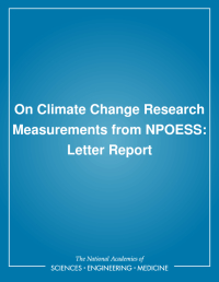 On Climate Change Research Measurements from NPOESS: Letter Report