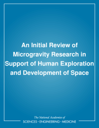 Cover Image: An Initial Review of Microgravity Research in Support of Human Exploration and Development of Space