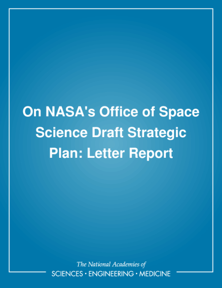 On NASA's Office of Space Science Draft Strategic Plan: Letter Report